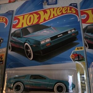 Hot Wheels Blue Die-Cast Car